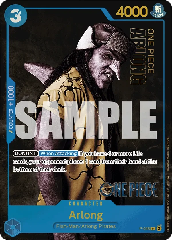 Arlong 「P-048」 — Premium Card Collection -Live Action Edition-「EN」