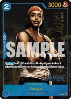 Usopp 「P-049」 — Premium Card Collection -Live Action Edition-「EN」