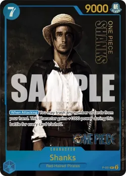 Shanks 「P-051」 — Premium Card Collection -Live Action Edition-「EN」