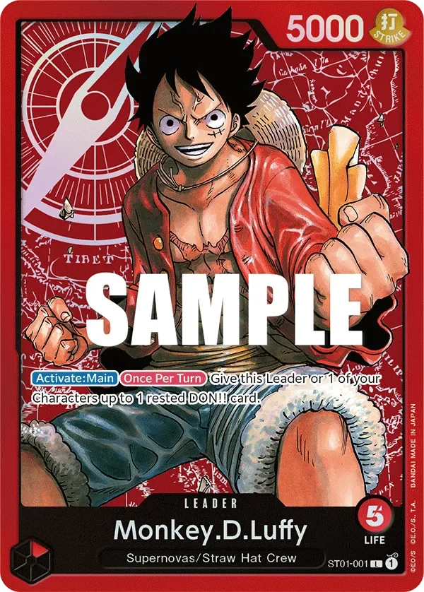 Monkey.D.Luffy 「ST01-001」「EN」