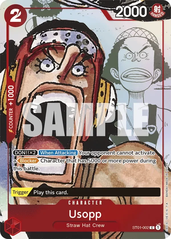 Usopp 「ST01-002」 — Premium Card Collection -25th Edition-「EN」