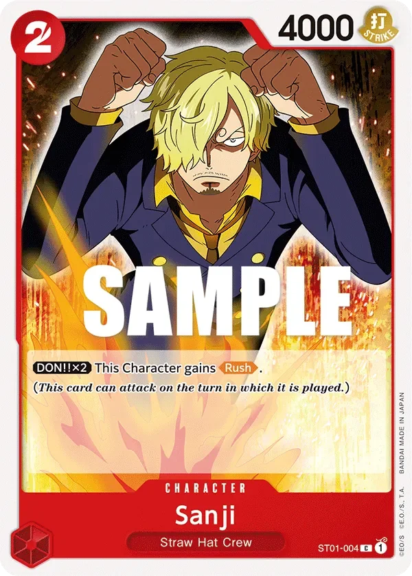 Sanji 「ST01-004」「EN」