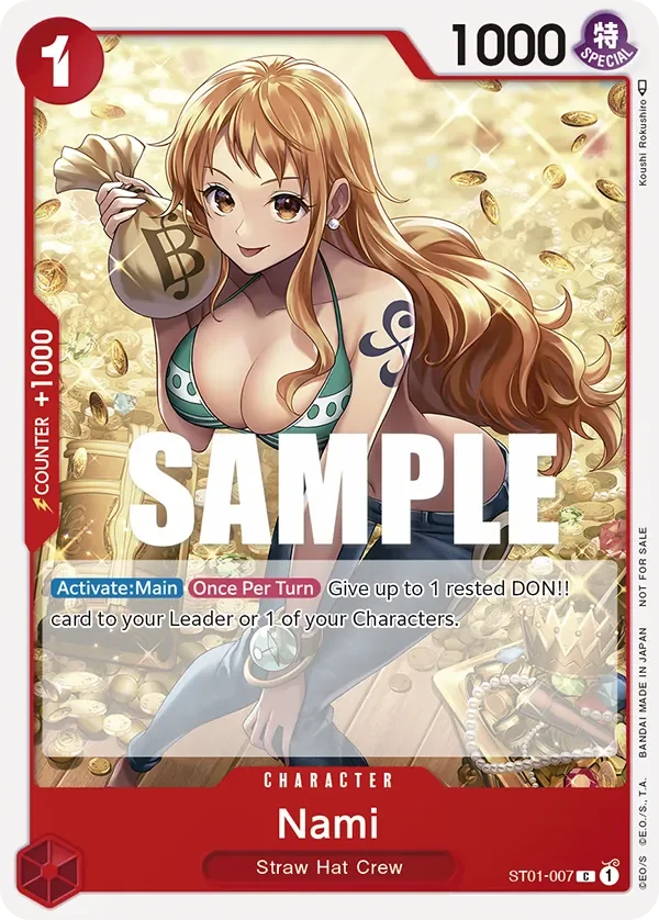 Nami 「ST01-007」 — Tournament Pack Vol.3「EN」