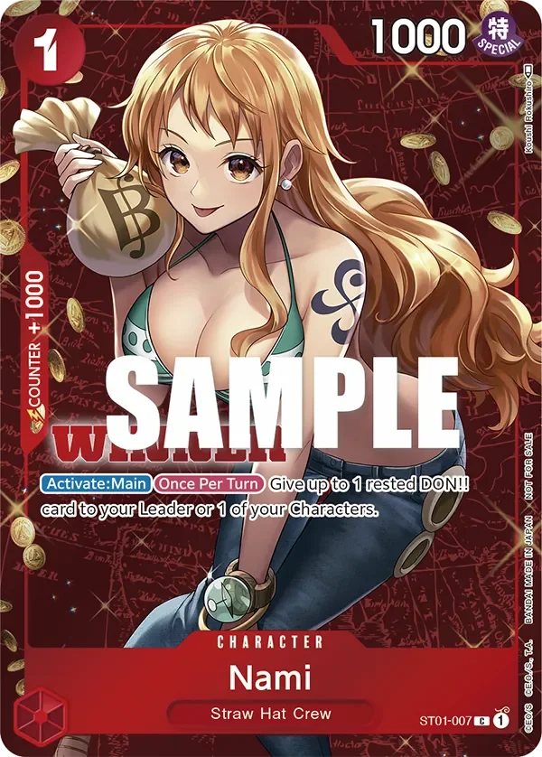 Nami 「ST01-007」 — Tournament Pack Vol.3 fa「EN」