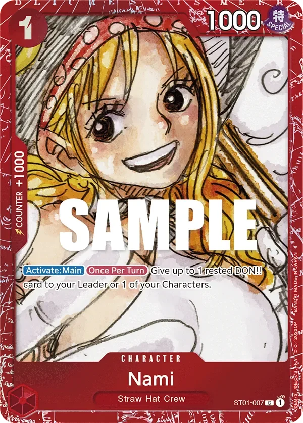 Nami 「ST01-007」 — Premium Card Collection -FILM RED Edition-「EN」