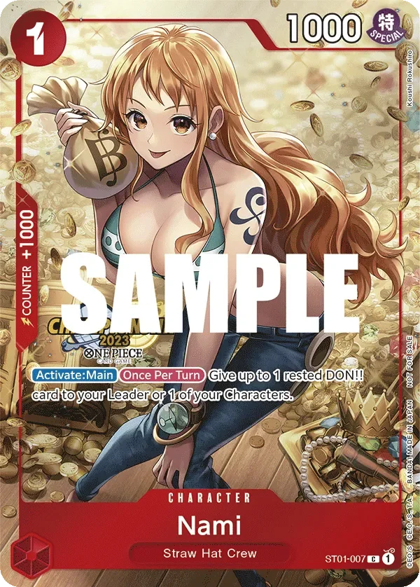 Nami 「ST01-007」 — Championship 2023 Celebration Pack「EN」
