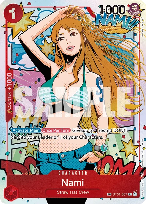 Nami 「ST01-007」 — Wings of the Captain「EN」