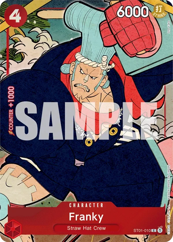 Franky 「ST01-010」 — English Version 1st Anniversary Set「EN」