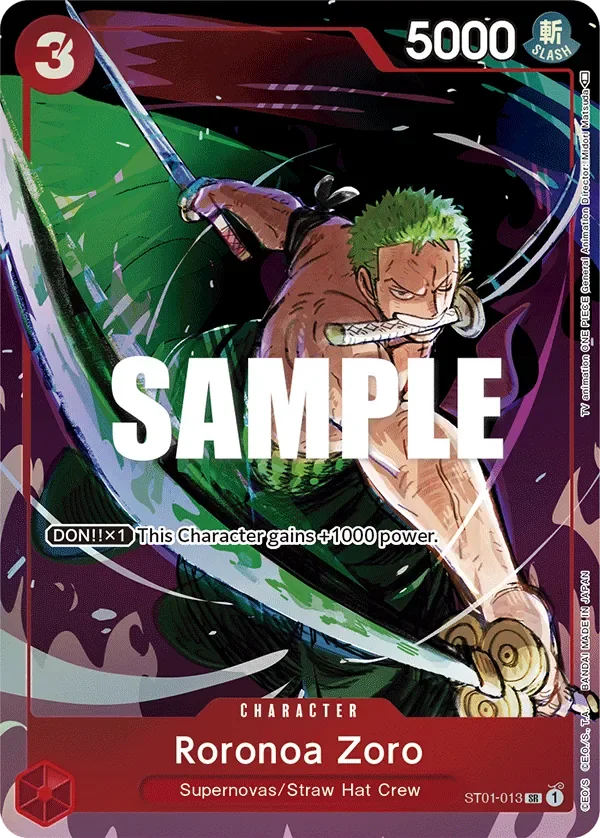 Roronoa Zoro 「ST01-013」 — Gift Collection 2023「EN」