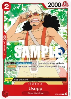 Usopp 「ST01-002」「EN」