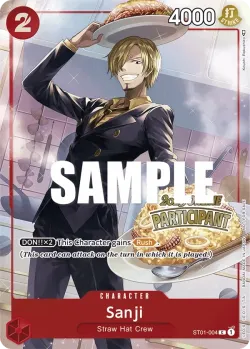 Sanji 「ST01-004」 — Regional Participation Pack Vol.1「EN」