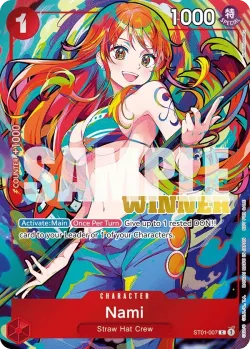 Nami 「ST01-007」 — Prize Cards fa「EN」