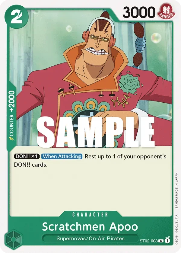 Scratchmen Apoo 「ST02-008」「EN」