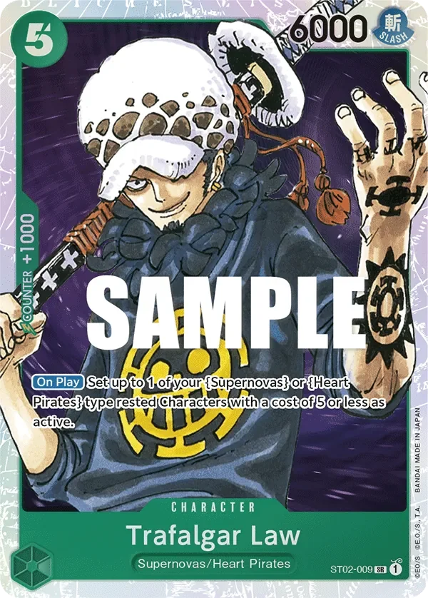 Trafalgar Law 「ST02-009」「EN」