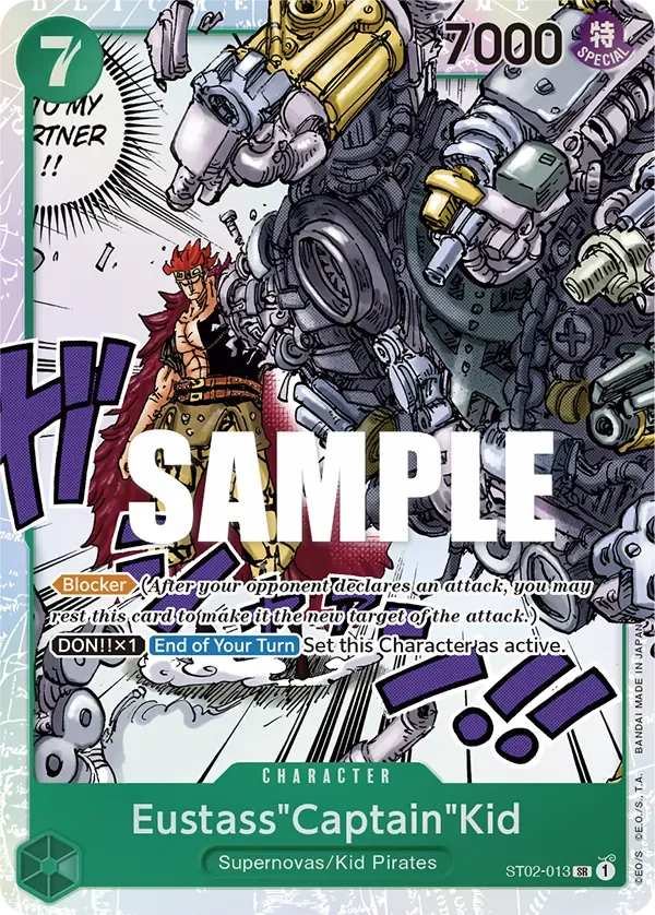 Eustass"Captain"Kid 「ST02-013」「EN」
