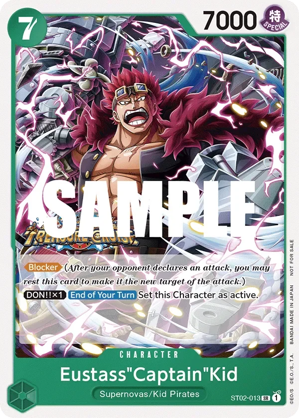 Eustass"Captain"Kid 「ST02-013」 — Tournament Pack Vol.5「EN」