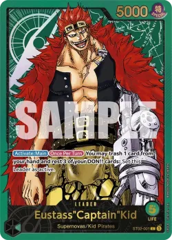 Eustass"Captain"Kid 「ST02-001」 — Premium Card Collection -Leader Collection-「EN」