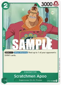 Scratchmen Apoo 「ST02-008」「EN」