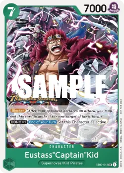 Eustass"Captain"Kid 「ST02-013」 — Tournament Pack Vol.5「EN」