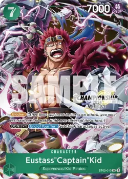 Eustass"Captain"Kid 「ST02-013」 — Championship 2024 Celebration Pack「EN」