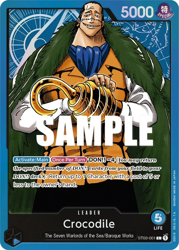 Crocodile 「ST03-001」「EN」