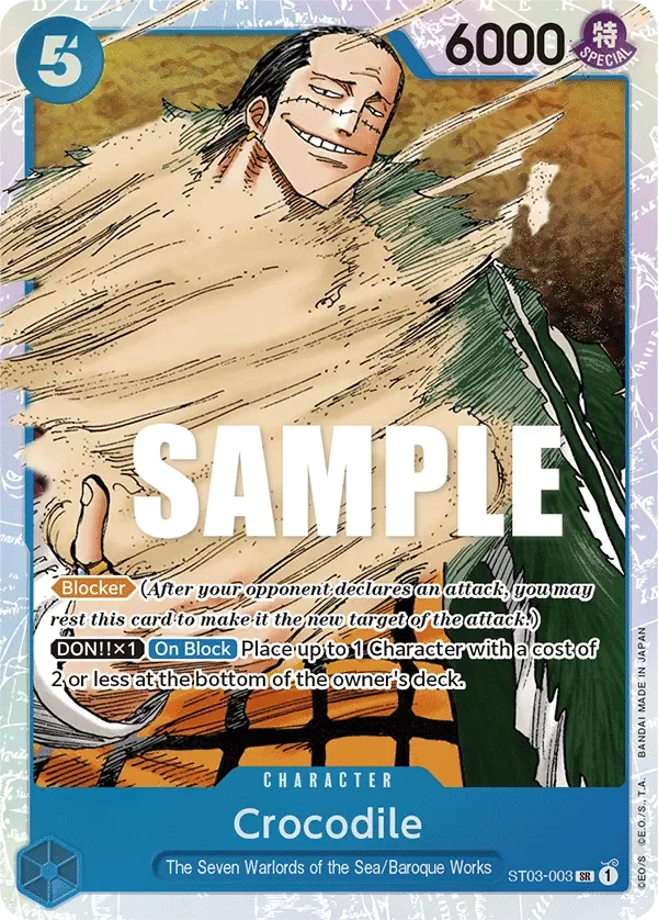 Crocodile 「ST03-003」「EN」