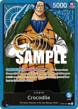 Crocodile 「ST03-001」「EN」