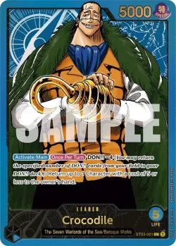 Crocodile 「ST03-001」 — Premium Card Collection -Leader Collection-「EN」