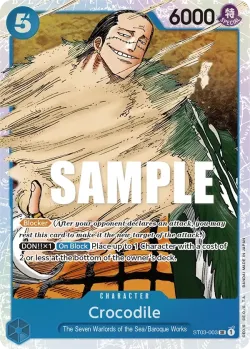 Crocodile 「ST03-003」「EN」