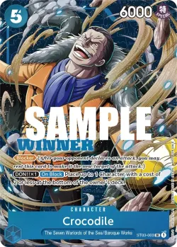 Crocodile 「ST03-003」 — Tournament Pack Vol.5 fa「EN」