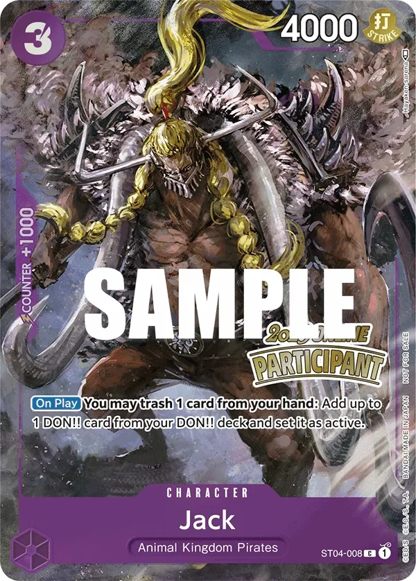 Jack 「ST04-008」 — Regional Participation Pack Vol.1「EN」