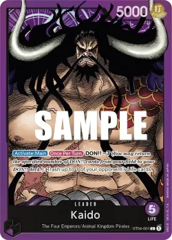 Kaido 「ST04-001」「EN」
