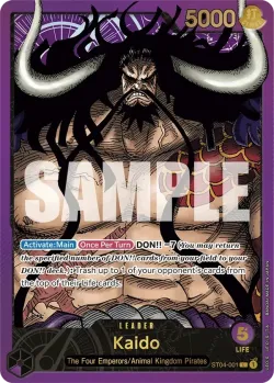 Kaido 「ST04-001」 — Premium Card Collection -Leader Collection-「EN」