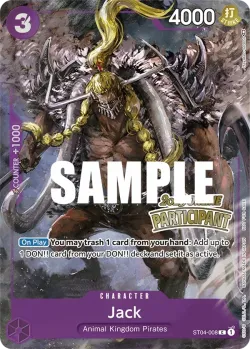 Jack 「ST04-008」 — Regional Participation Pack Vol.1「EN」