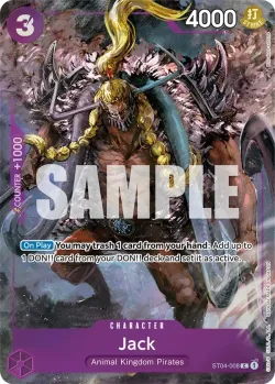 Jack 「ST04-008」 — Premium Card Collection -Bandai Card Games Fest. 23-24 Edition-「EN」
