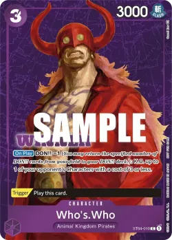 Who's.Who 「ST04-010」 — Tournament Pack Vol.3 fa「EN」