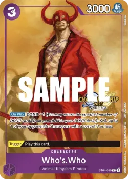 Who's.Who 「ST04-010」 — Championship 2023 Celebration Pack「EN」