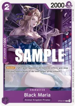 Black Maria 「ST04-011」 — Tournament Pack Vol.2「EN」
