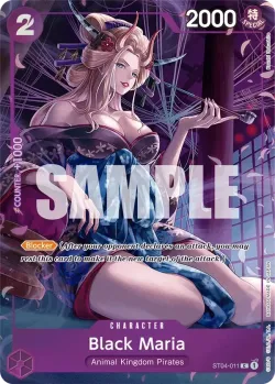 Black Maria 「ST04-011」 — Premium Card Collection -Bandai Card Games Fest. 23-24 Edition-「EN」