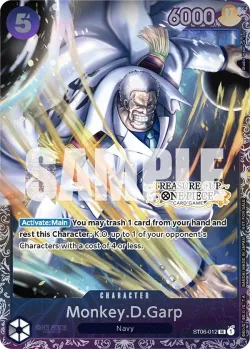 Monkey.D.Garp 「ST06-012」 — Prize Cards「EN」
