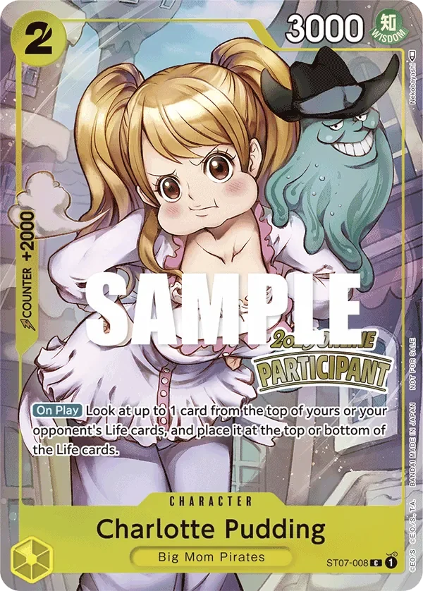 Charlotte Pudding 「ST07-008」 — Regional Participation Pack Vol.1「EN」