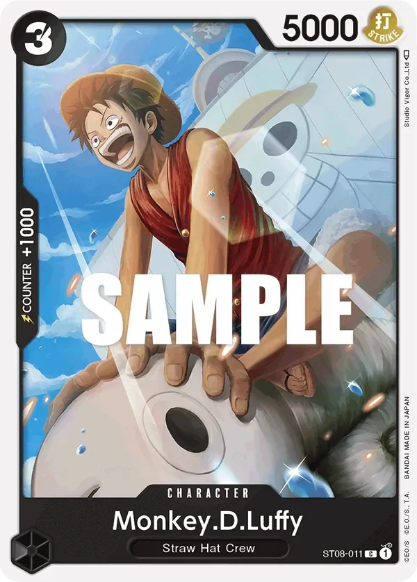 Monkey.D.Luffy 「ST08-011」「EN」