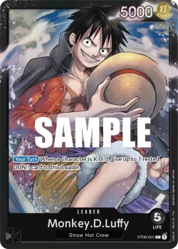 Monkey.D.Luffy 「ST08-001」「EN」