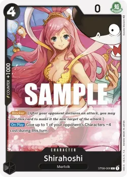 Shirahoshi 「ST08-006」「EN」