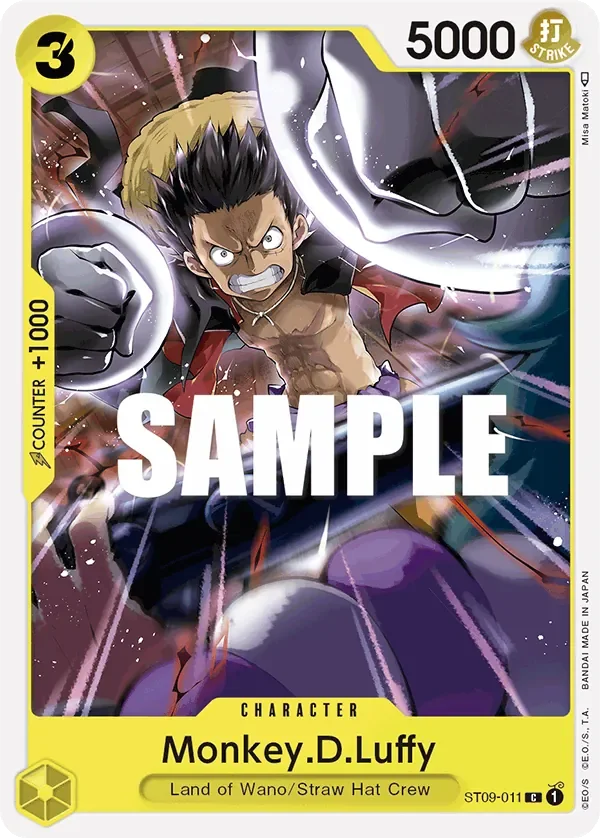 Monkey.D.Luffy 「ST09-011」「EN」