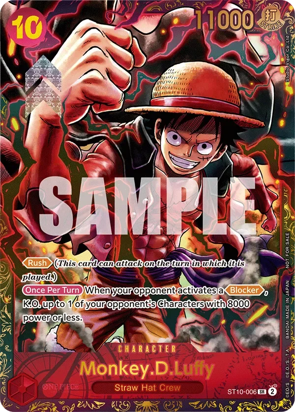 Monkey.D.Luffy 「ST10-006」 — Prize Cards「EN」