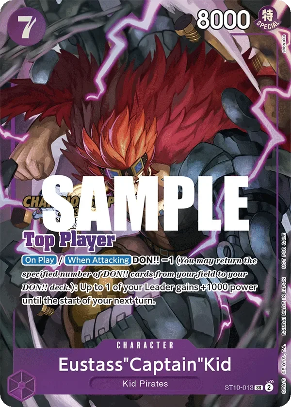 Eustass"Captain"Kid 「ST10-013」 — Championship 2023 Top Players Pack「EN」