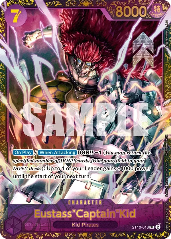 Eustass"Captain"Kid 「ST10-013」 — Prize Cards「EN」