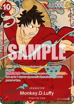 Monkey.D.Luffy 「ST10-006」 — English Version 1st Anniversary Set「EN」