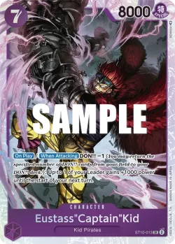 Eustass"Captain"Kid 「ST10-013」「EN」